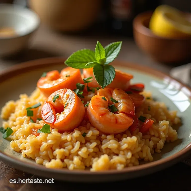 Arroz Con Mariscos a La Espa&ntilde;ola Un Festival De Sabores Marinos presentation