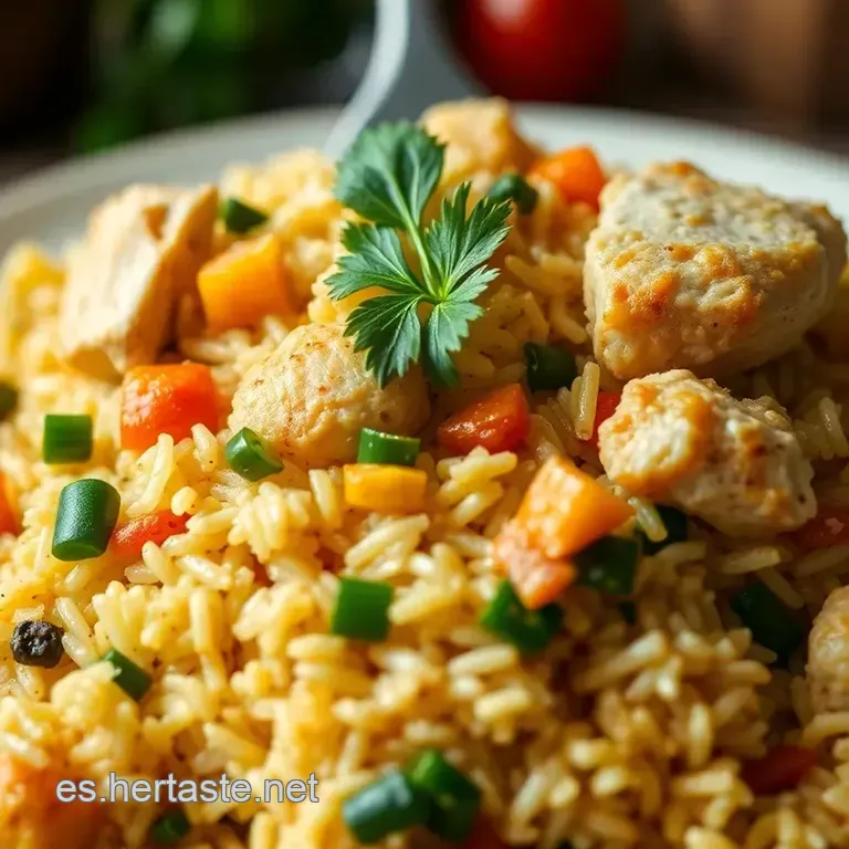 Arroz Con Pollo Y Huerto En Primavera presentation