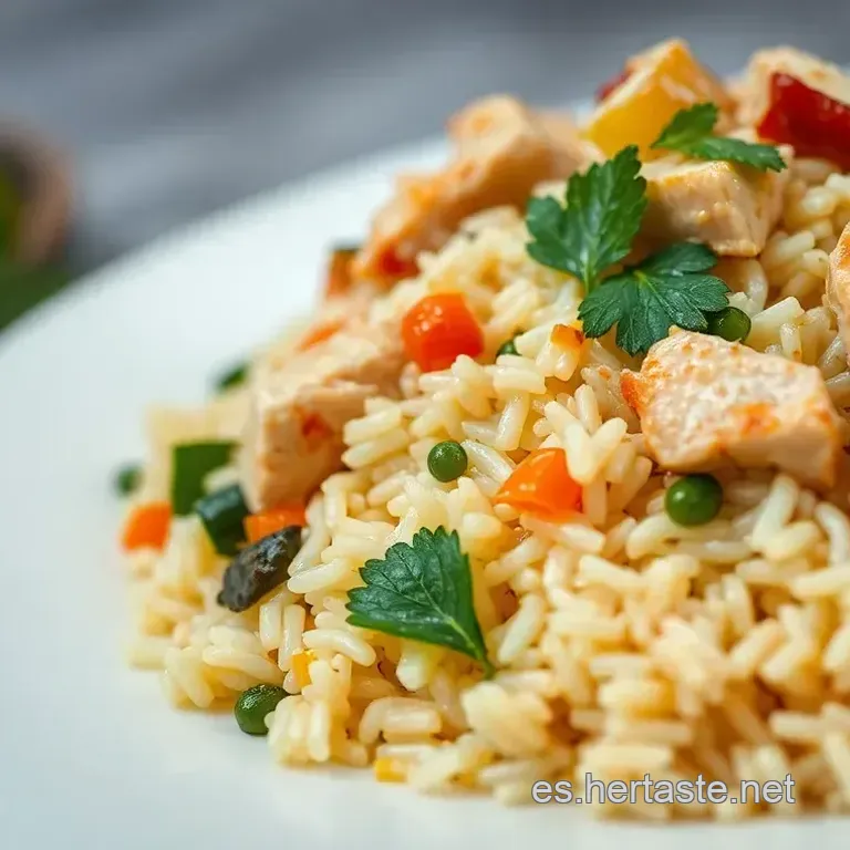 Arroz con Pollo y Huerto en Primavera