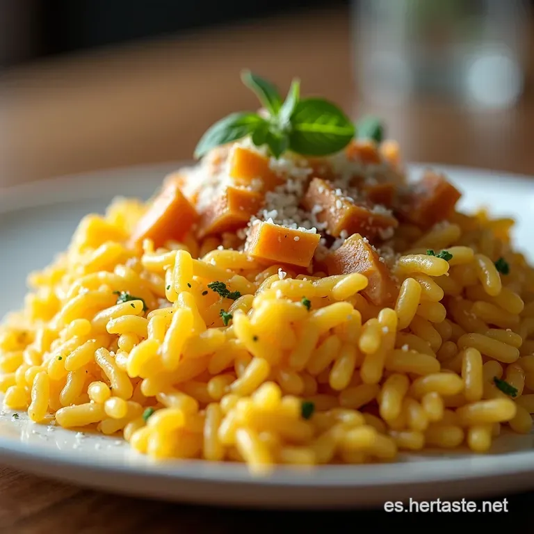 Arroz Meloso de Setas y Trufa con Queso Manchego