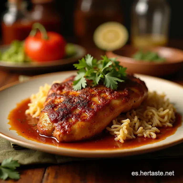 Barbacoa De Pollo Estilo Pueblo presentation