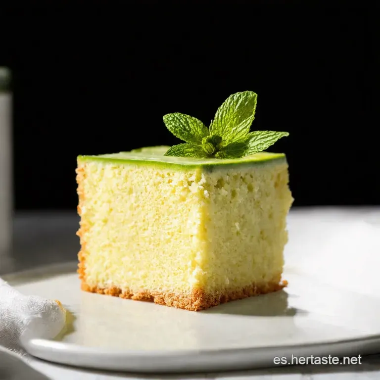 Bizcocho de Mojito El Sabor del Verano en Cada Bocado