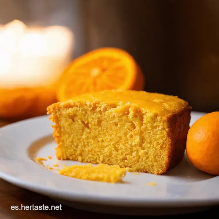 Bizcocho De Naranja Casero El Sol En Tu Desayuno presentation