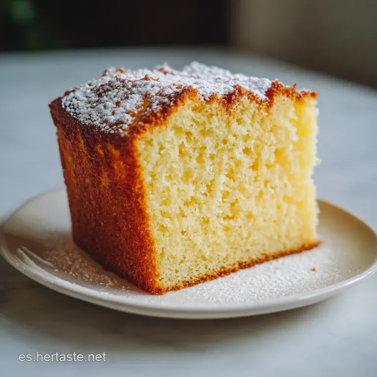 Bizcocho de Naranja H&uacute;medo y Esponjoso