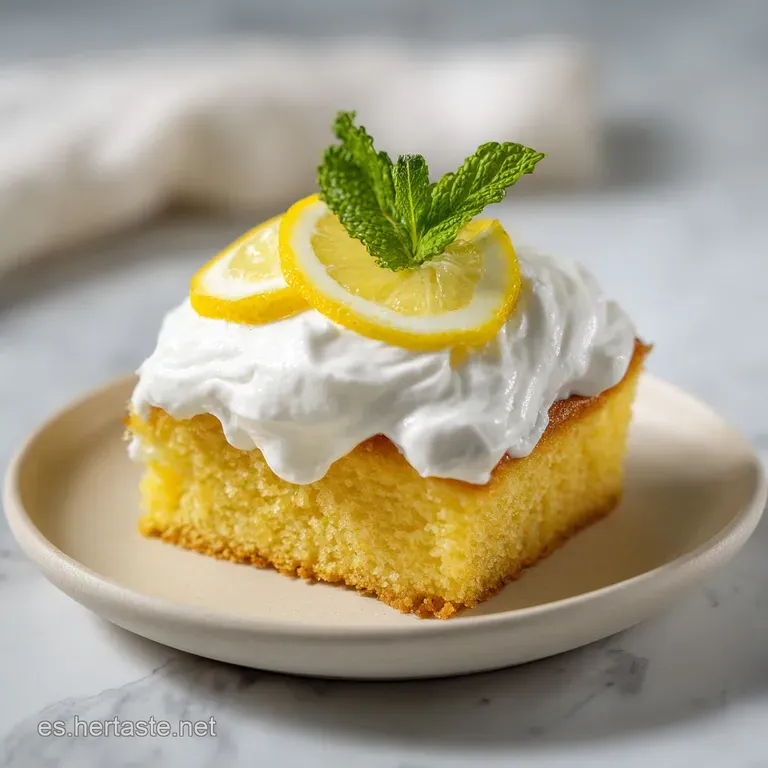 Bizcocho de Yogur de Lim&oacute;n: Ultra Esponjoso