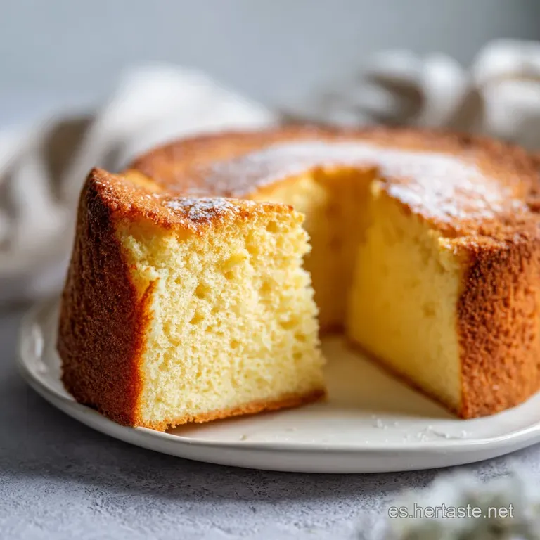 Bizcocho Sin Gluten: Esponjoso y Casero