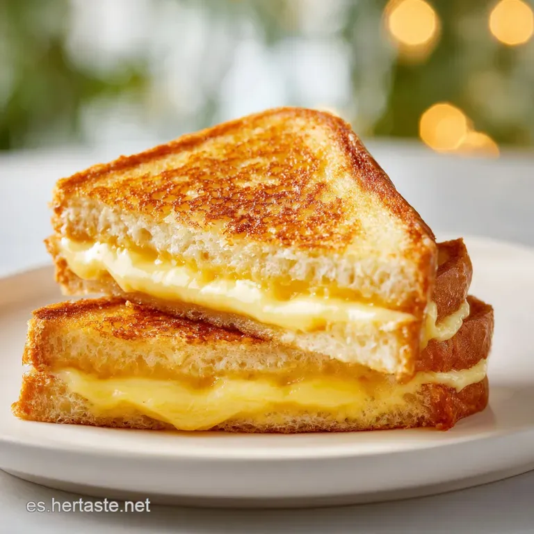 Bocadillo de Papas con Queso Fundido