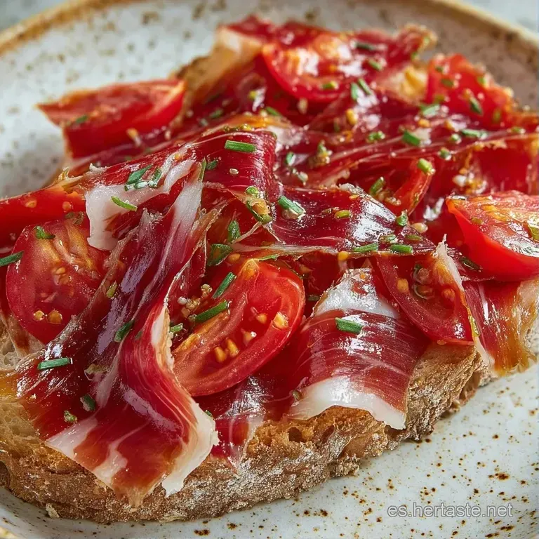Bocadillo de miga alveolada y corteza dorada, acompa&ntilde;ado de aceite de oliva virgen sobre un plato blanco minimalista.