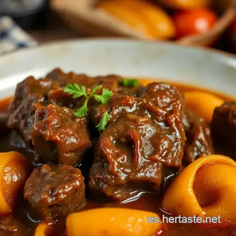 Boeuf Bourguignon a la Espa&ntilde;ola