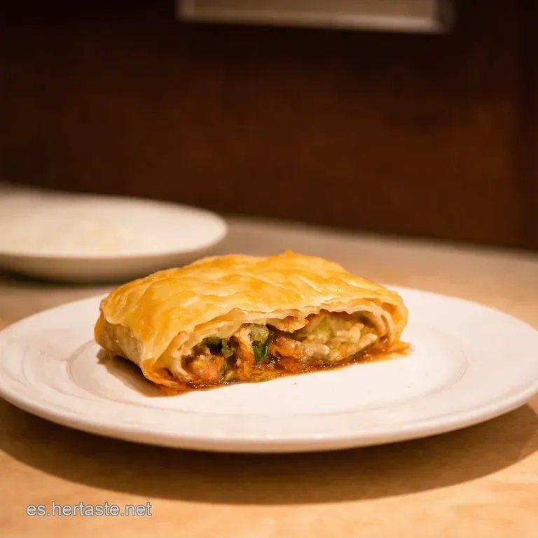 Borek Casero De Queso Y Espinacas presentation