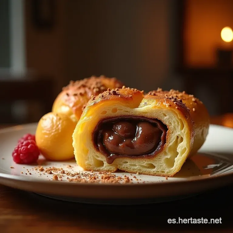 Brazo De Gitano Cl&aacute;sico El Secreto De La Esponjosidad Perfecta Relleno De Nata Y Virutas De Chocolate presentation