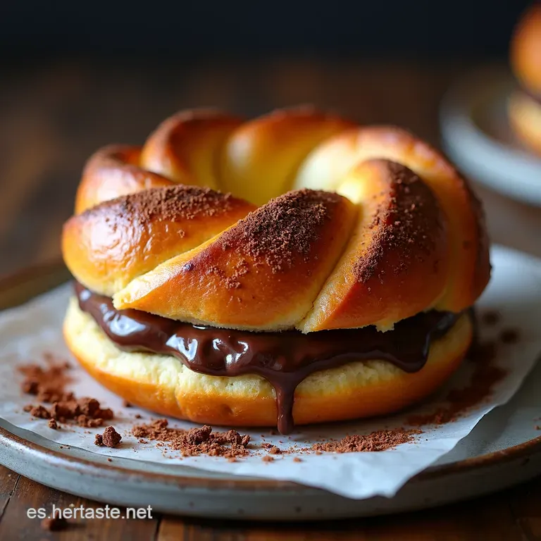 El Pan de Dios de Chocolate Brioche UltraEsponjoso y Oscuro