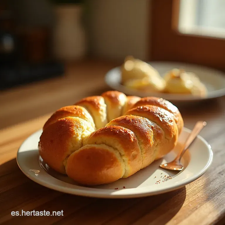 El Brioche Cl&aacute;sico Franc&eacute;s Suave Dorado Y Perfecto Para Desayunar presentation