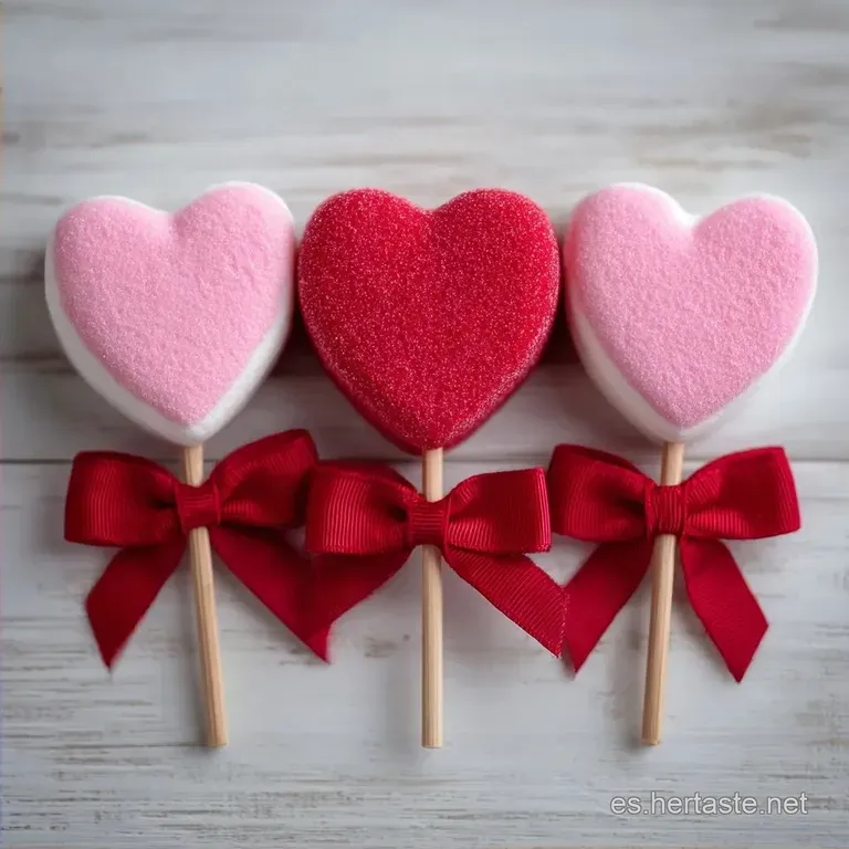 Brochetas De Corazones Gominola: Dulces Y Coloridas