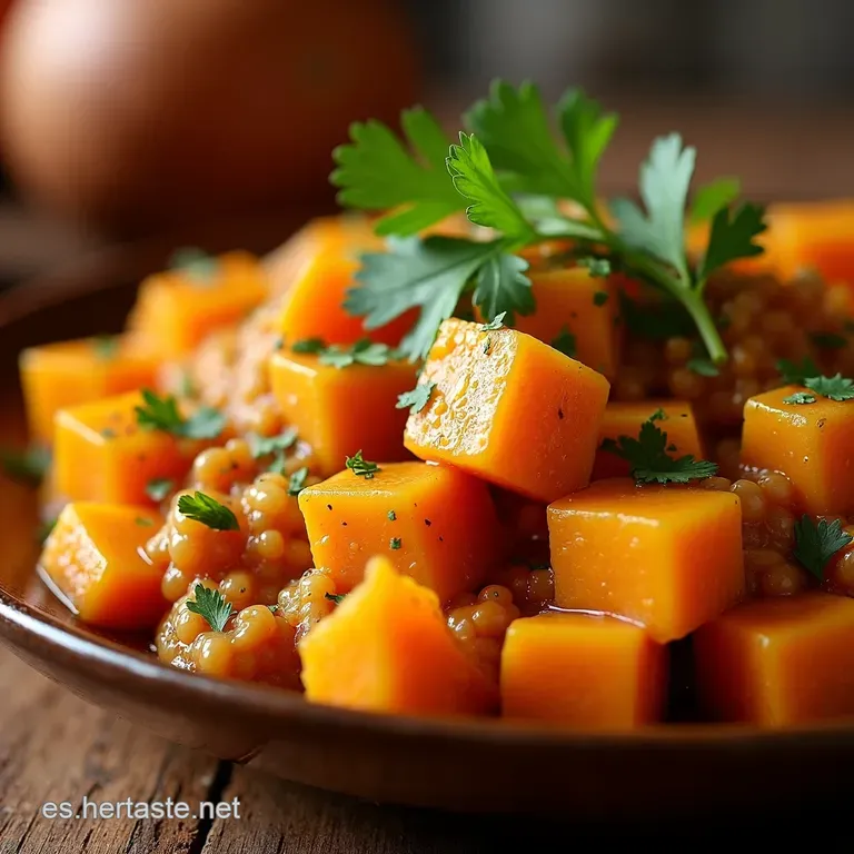Bud&iacute;n De Camote Especiado presentation