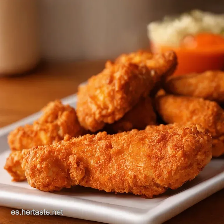 Buffalo Chicken Tenders Rel&aacute;mpago Para Semanas Ajetreadas presentation