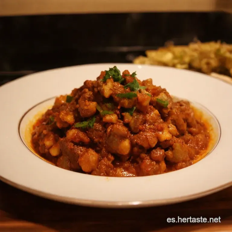 Caballas Con Picadillo Andaluz presentation