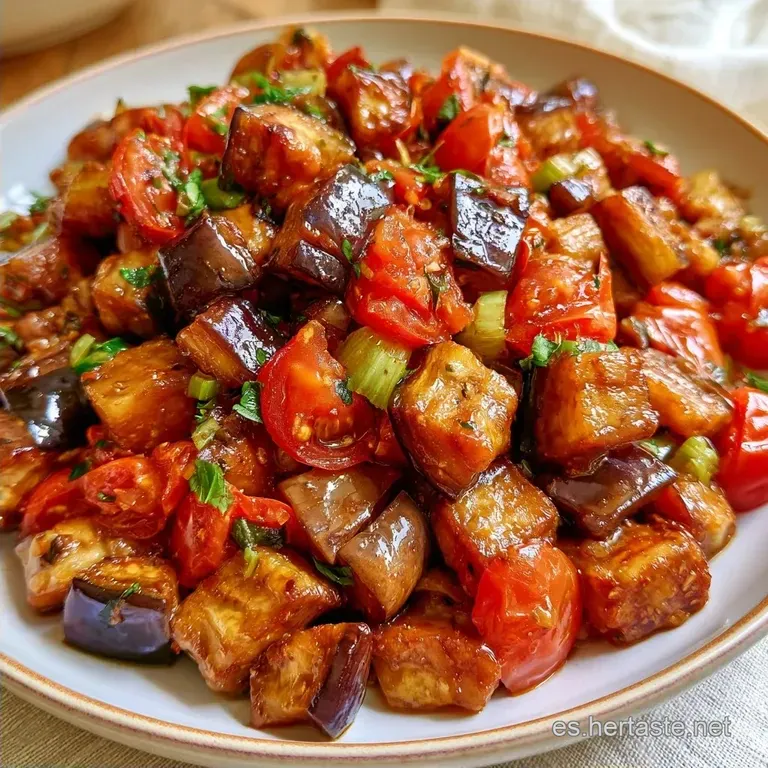 Caponata Siciliana Auténtica: Sabor Agridulce