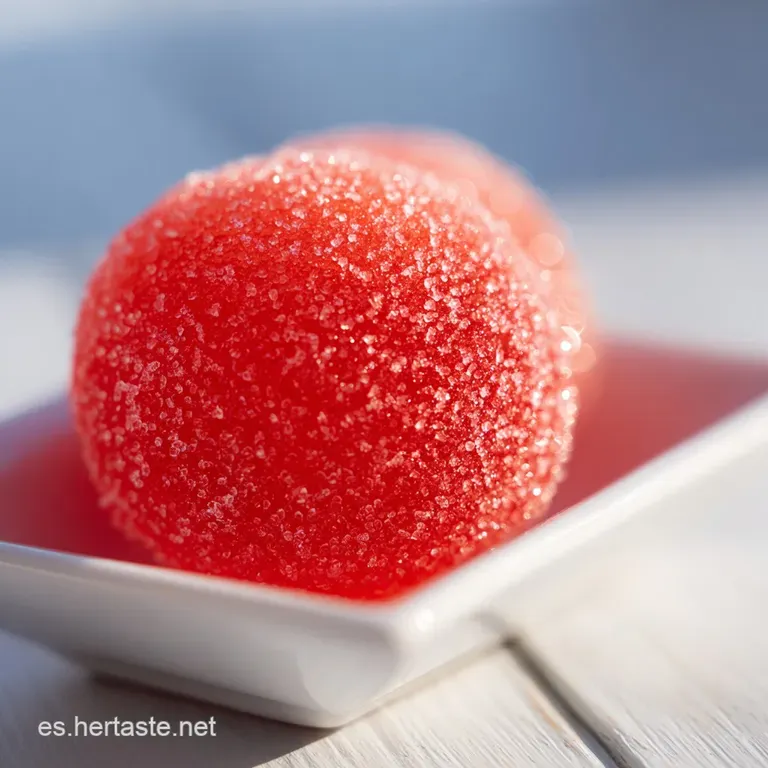 Caramelo Gomoso: Textura Sedosa y Frutal