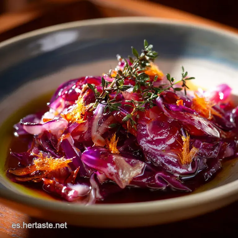 Cebolla Morada Encurtida R&aacute;pida: El Toque Vibrante Para Tu Cochinita Pibil presentation