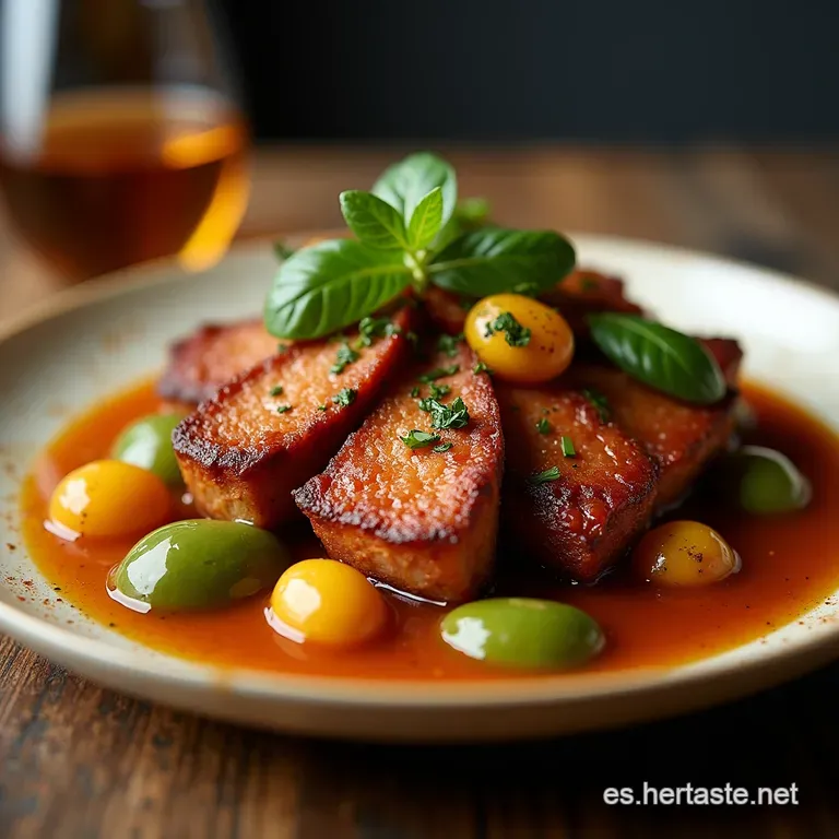 La Joya del Asado Pierna de Cerdo Horneada a la Criolla Jugosa y Arom&aacute;tica