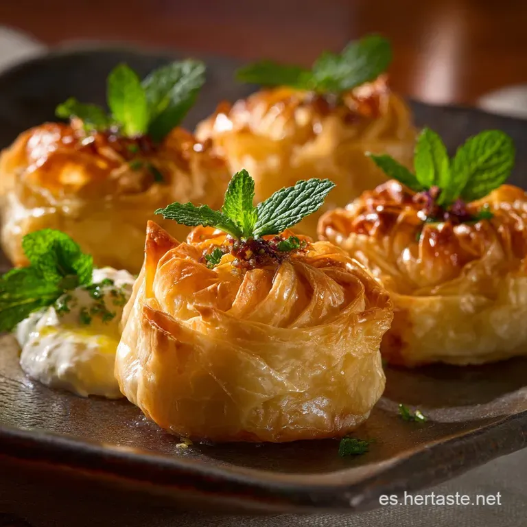 Cestitas De Masa Filo: Receta Mediterr&aacute;nea Elegante