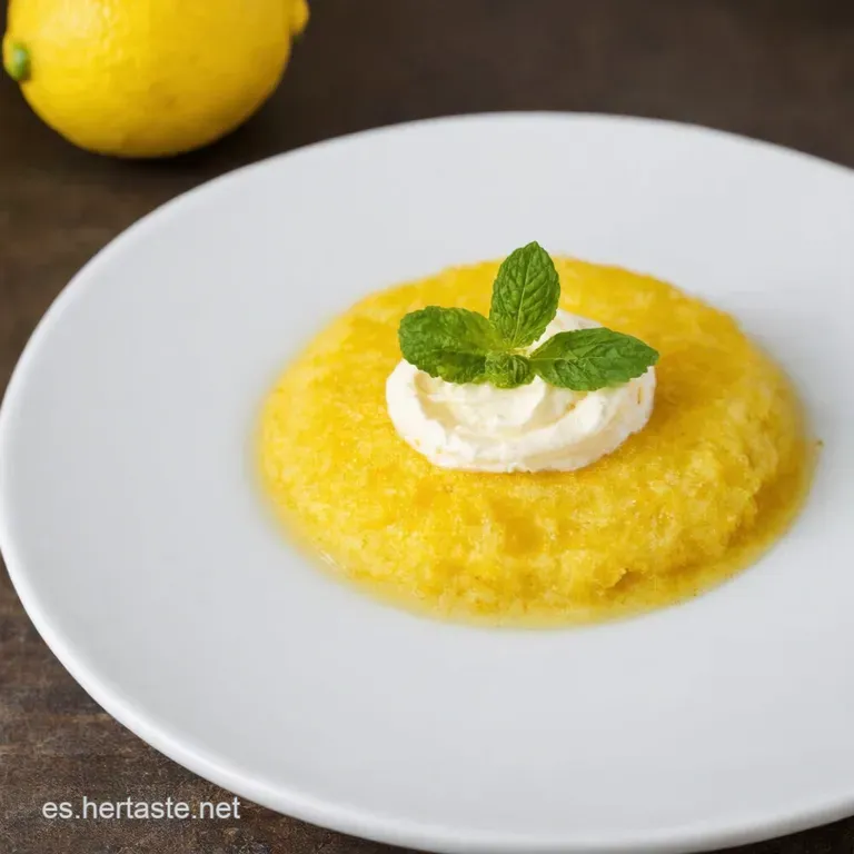 Charlota de Lim&oacute;n Refrescante Sin Horno y Deliciosa