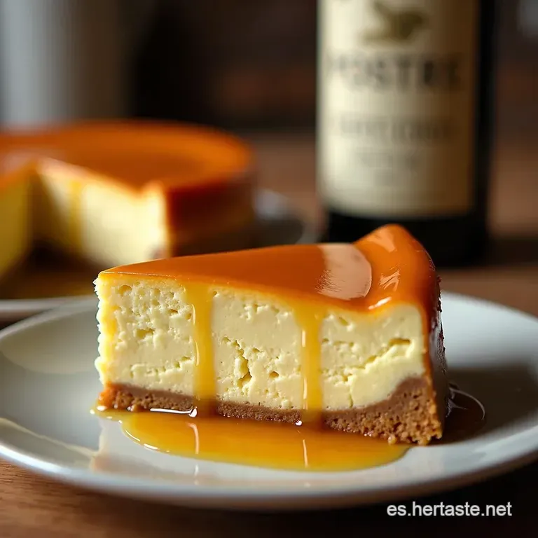 Cheesecake Cremoso De Dulce De Leche Y Galletas Mar&iacute;a presentation