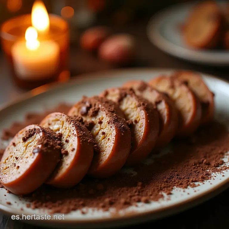 Chocobanana Festiva Receta Cl&aacute;sica De Postre Congelado presentation