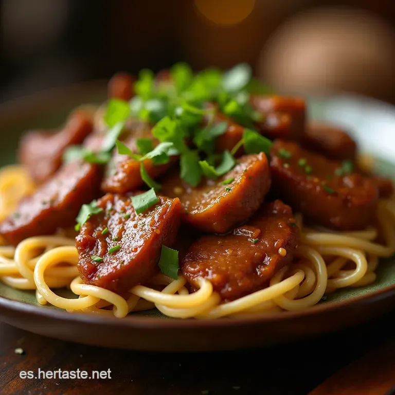 Chop Suey De Carne El Salteado Cl&aacute;sico Que Triunfa En Casa presentation