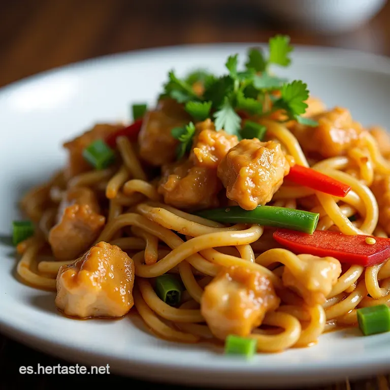 Chow Mein de Pollo Ay Caramba