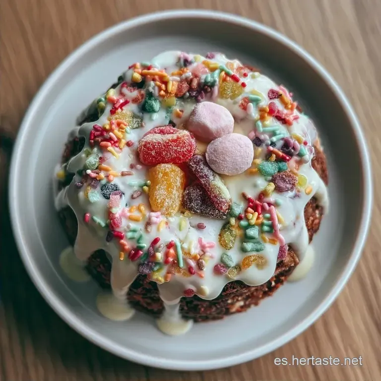Tarta de Chuches Infantiles y Chocolatinas