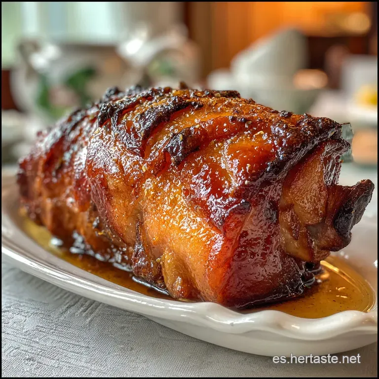 Receta Cochinillo al Horno Jugoso y Crujiente