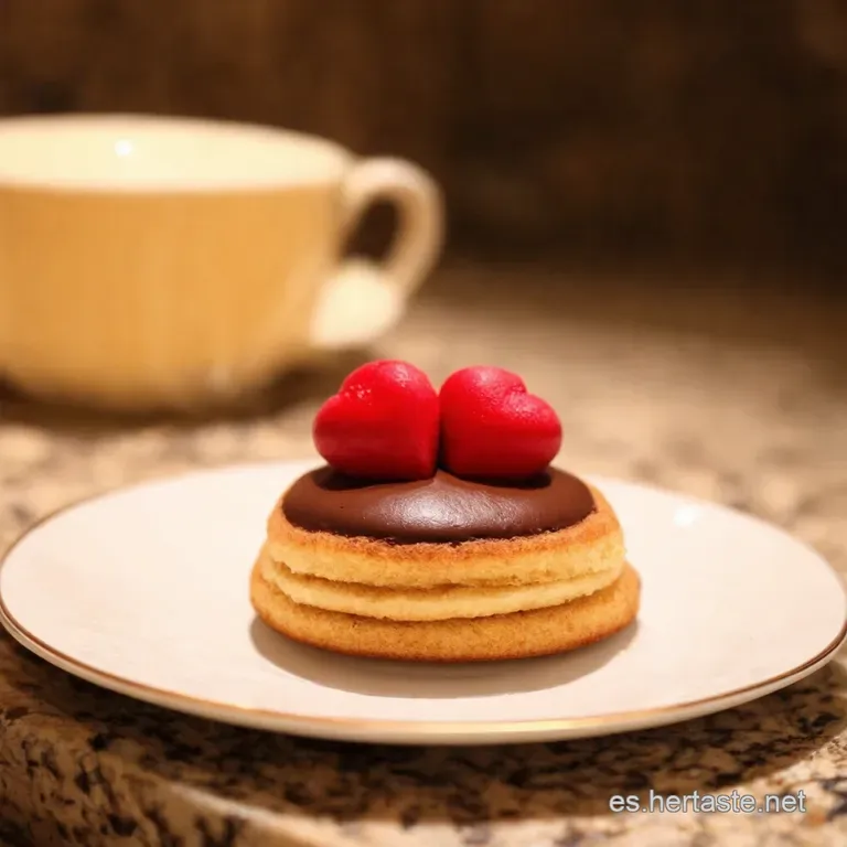 Corazones De Hojaldre Rellenos De Nutella Amor a Primer Bocado presentation