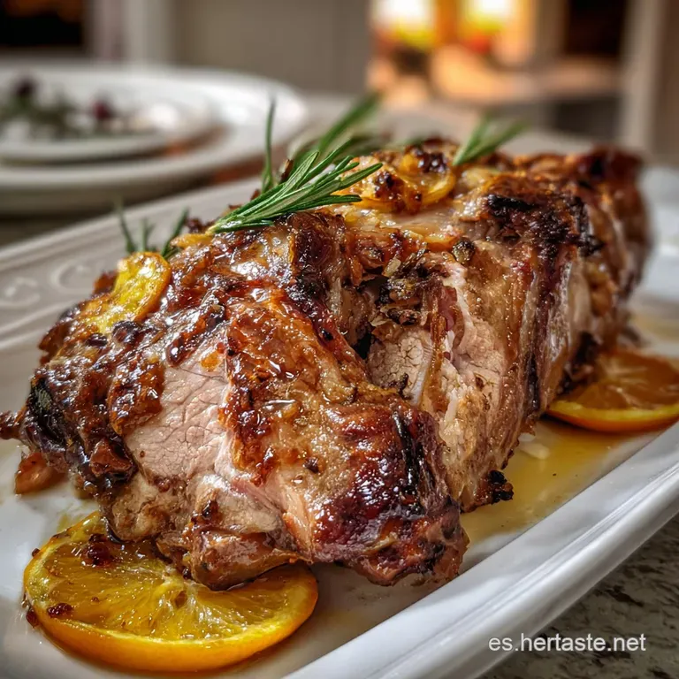 Recetas de Nochevieja: Cordero Asado al Romero