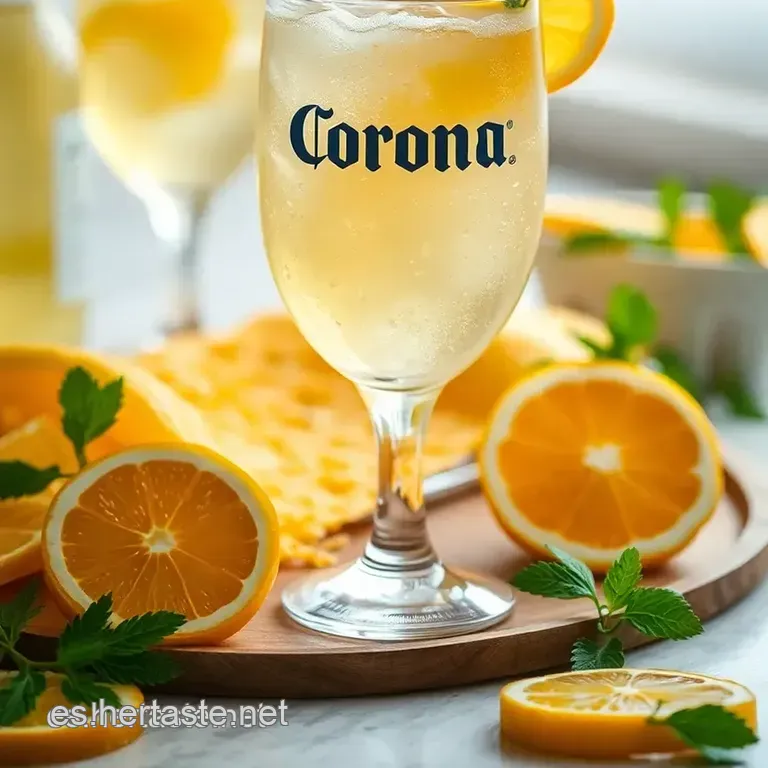 Corona De Arroz De Verano Al Ajillo presentation