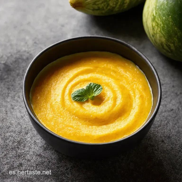 Crema de Calabac&iacute;n al Aroma de Hierbas Frescas