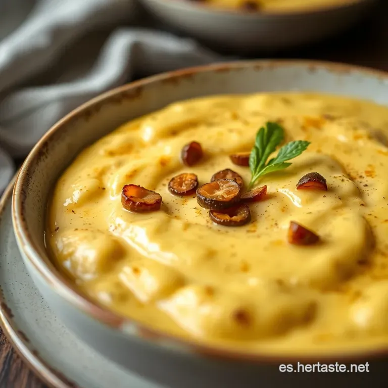 Crema de Calabaza Asada con Crujiente de Pipas