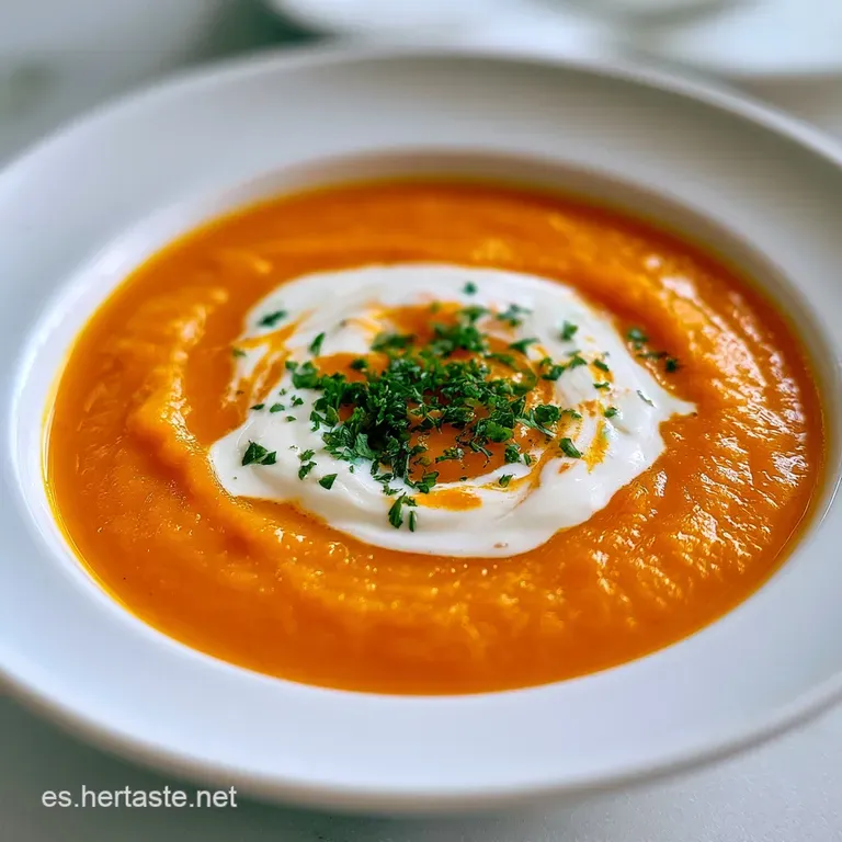 Crema de Calabaza Saludable: Textura Sedosa