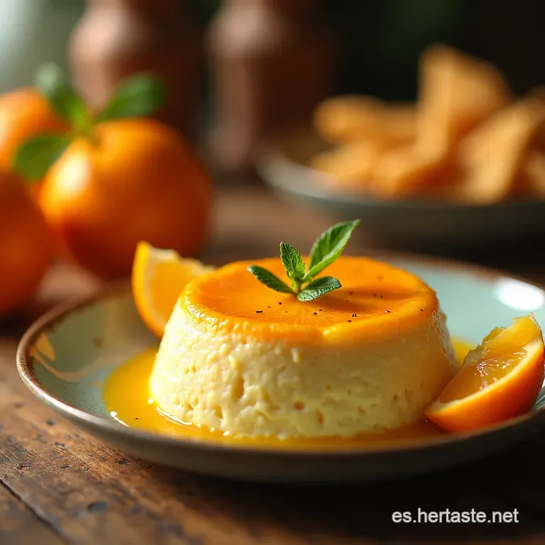 Crema Pastelera De Naranja presentation