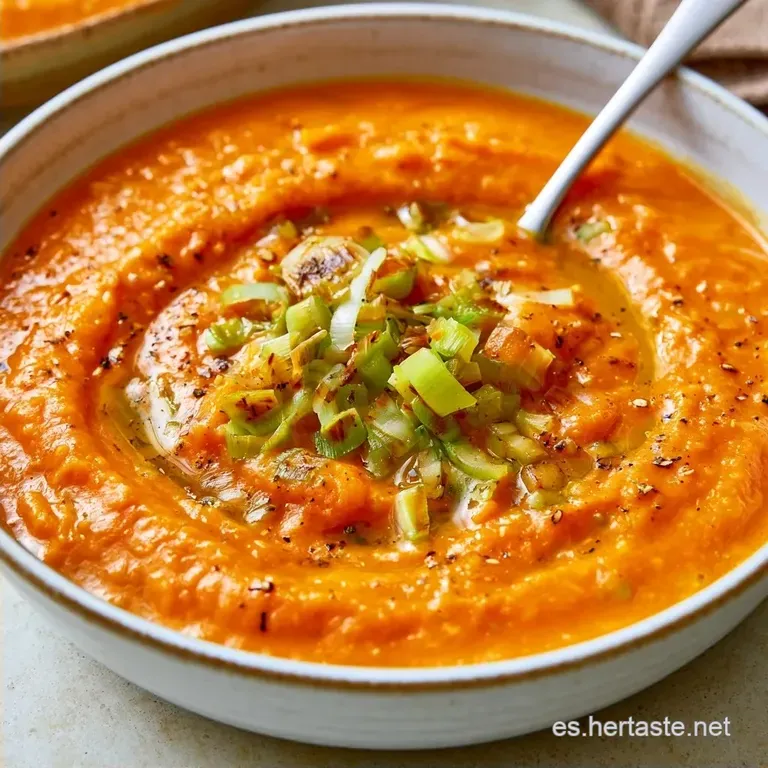 Crema Zanahoria y Puerro con Patata
