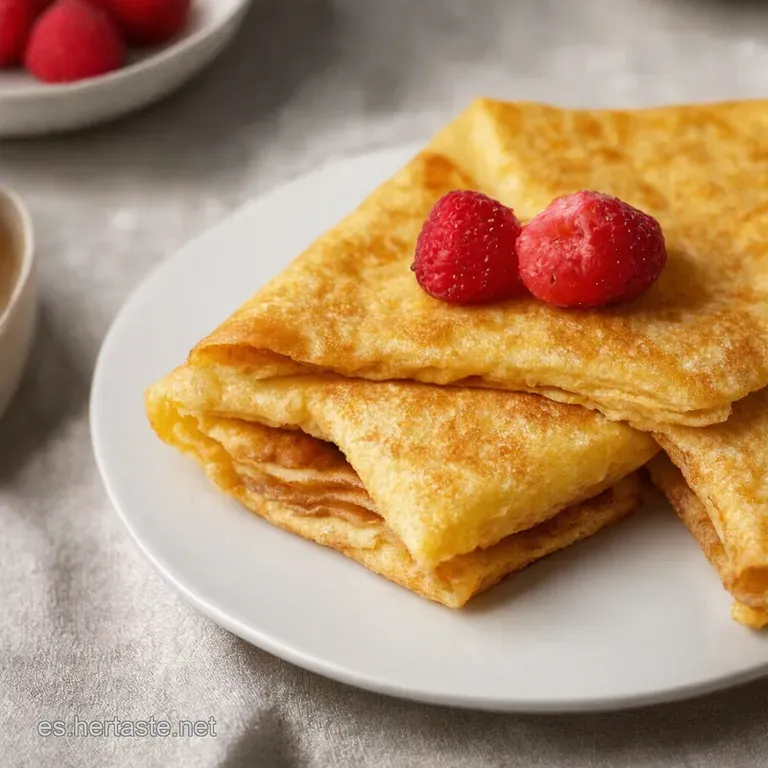 Crepas Dulces Caseras Receta F&aacute;cil y Deliciosa
