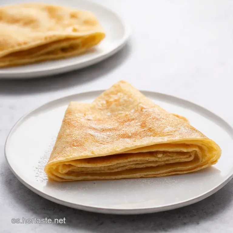 Crepes Caseros Perfectos Receta F&aacute;cil