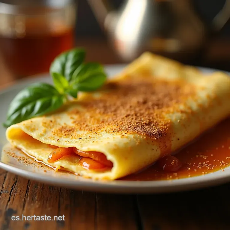 Crepes Caseros Suaves Y Deliciosos presentation