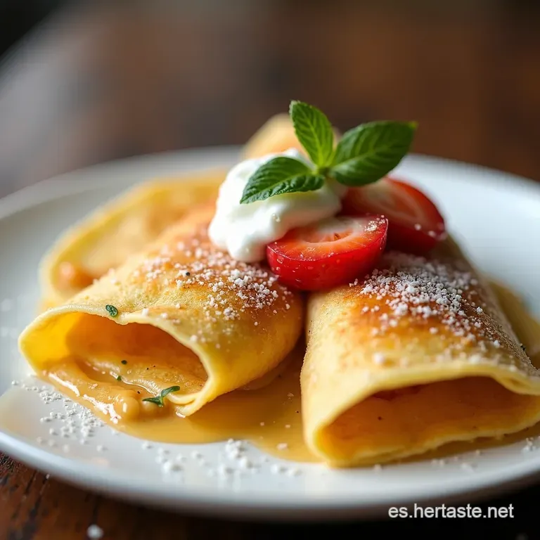 Crepes Caseros Suaves y Deliciosos