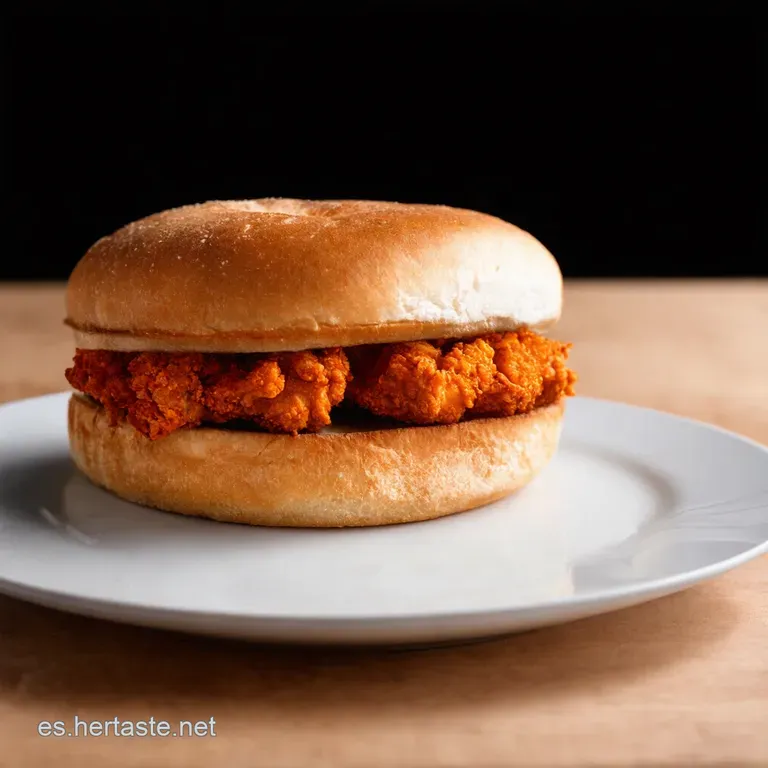 Crispy Hot Chicken Sandwich con Glaseado de Miel