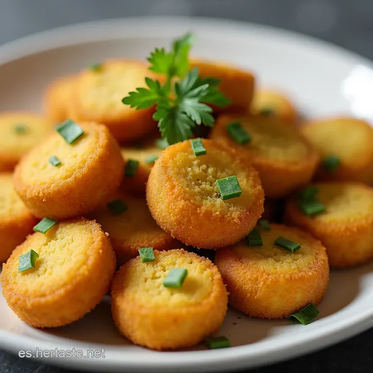 Croquetas Cremosas de Mariscos y Algas Wakame