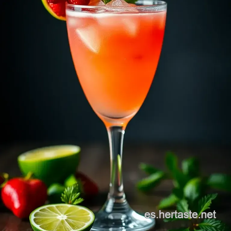 Daiquiri De Fresa: Un Cl&aacute;sico Refrescante presentation