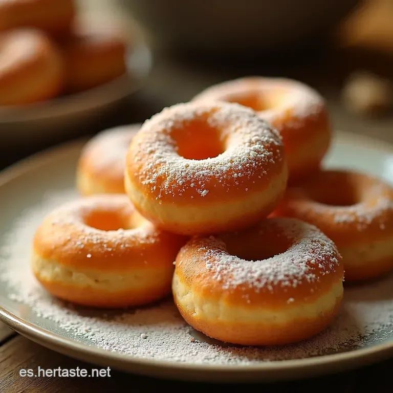 Donas De Az&uacute;car Cl&aacute;sicas Con Un Toque Moderno presentation