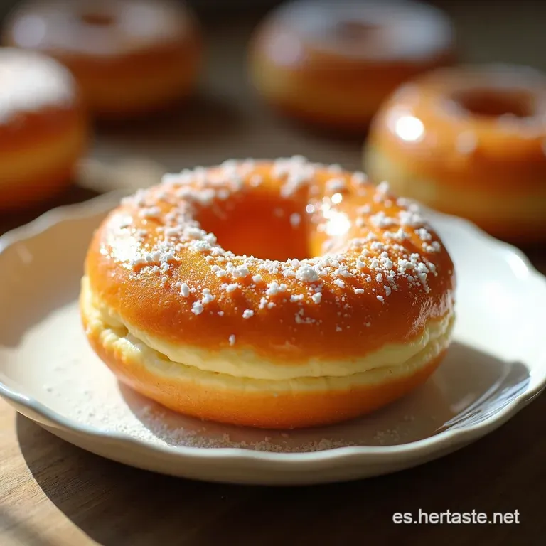 Donas de Az&uacute;car Cl&aacute;sicas con un Toque Moderno